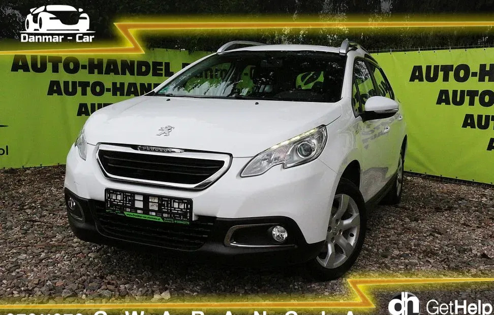 warmińsko-mazurskie Peugeot 2008 cena 38900 przebieg: 88000, rok produkcji 2014 z Brzeziny